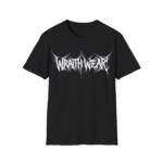 Black Death Metal Softstyle T-Shirt - Wraith Wear Design
